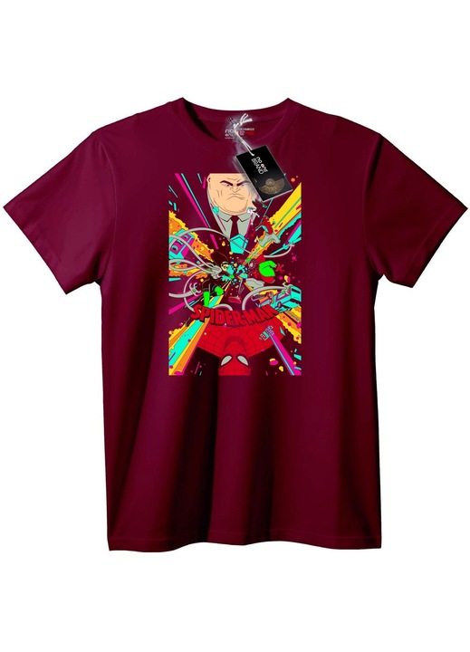 Polo Spider-Man Neon Muveszet, Bordó