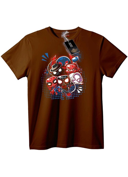 Póló Spider-Man Multiverzum, Barna