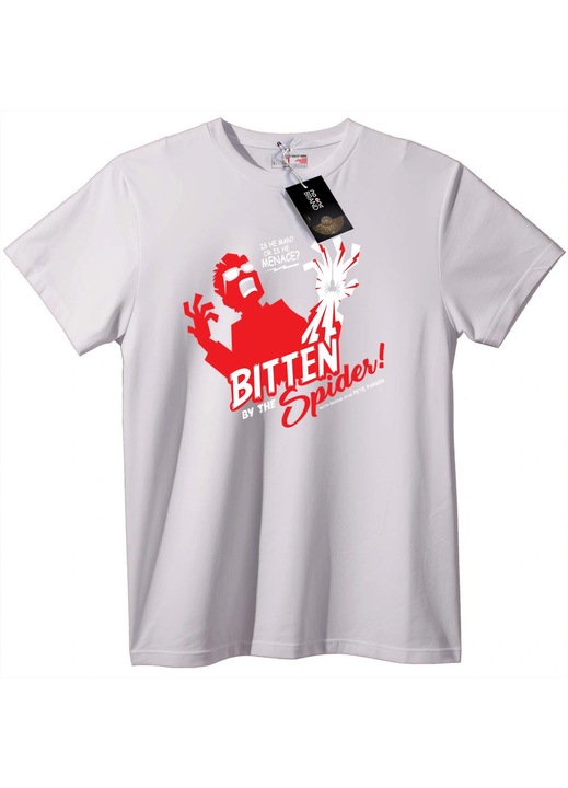 Pókharapás póló, Fehér