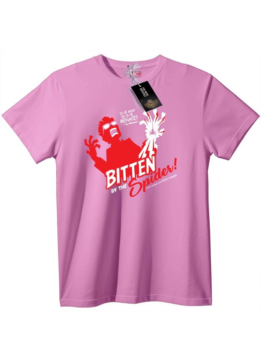 Pókharapás póló, Candy Pink