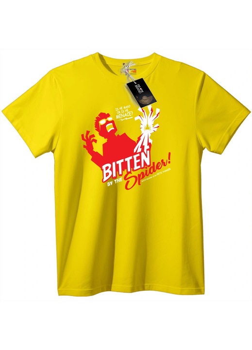 Pókharapás póló, Sárga