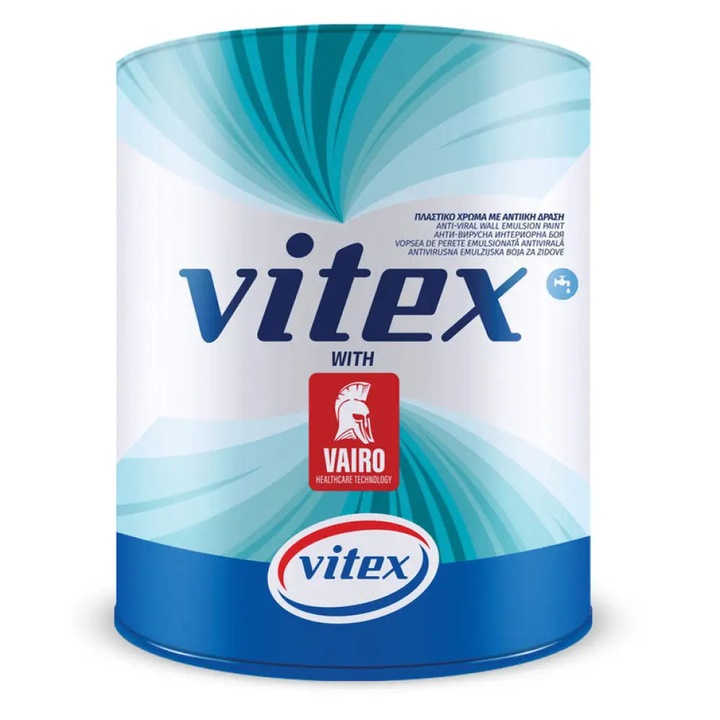 Vopsea interiorna Vitex BOA BALA BW 9.8 L, culoare alba