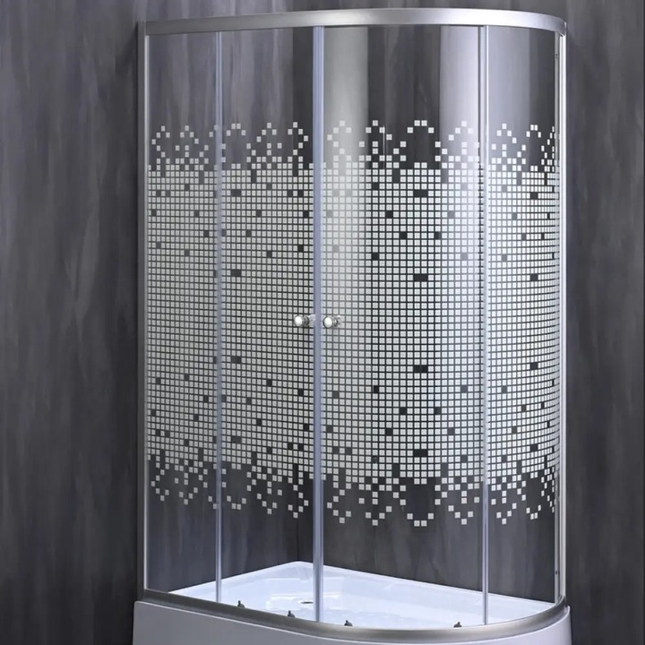 Cabina dus Synchro 120x80cm 8051 L alb