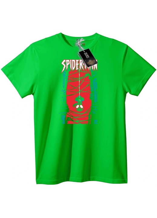 Póló Spider-Man Városi Háló, Világoszöld
