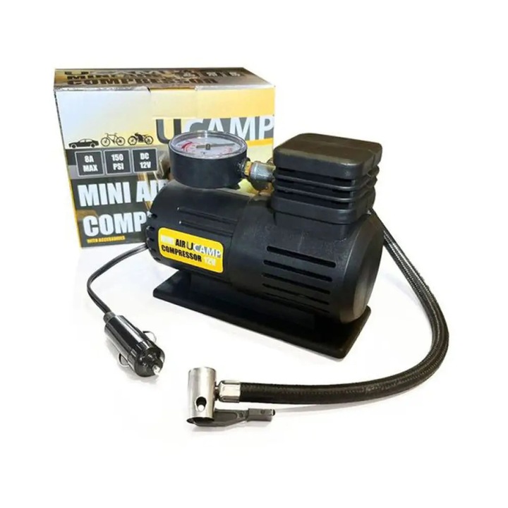 Compresor auto Ucamp 12V 150PSI HD-10348
