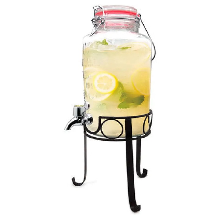 Carafa si decantor Vin bouquet, set 3L, sticla