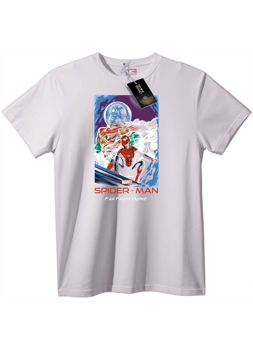 Póló Spider-Man: Idegenben, Fehér