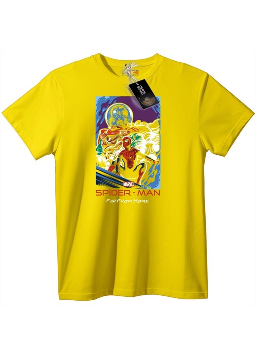 Póló Spider-Man: Idegenben, Sárga
