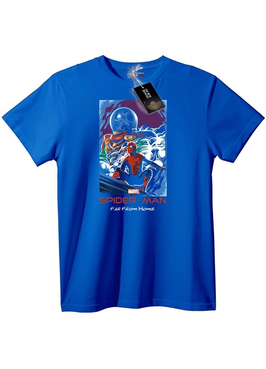 Póló Spider-Man: Idegenben, Kék