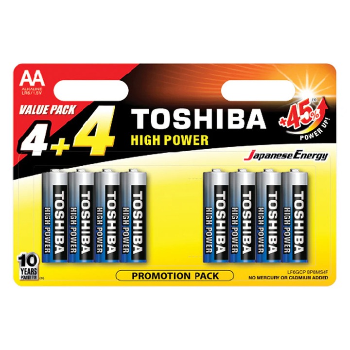 Baterii Toshiba Blueline AA LR6
