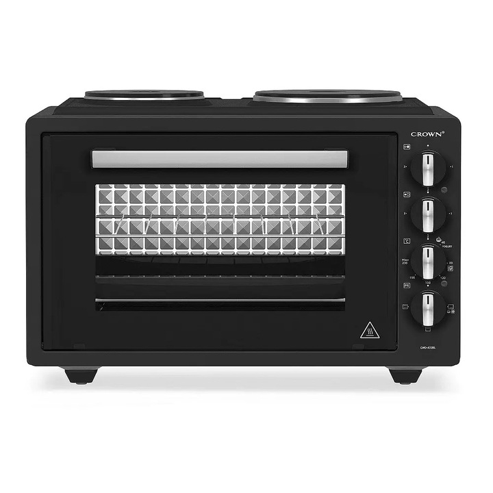 Aragaz mini Crown CMO-433BL, 2 tok, Ceren