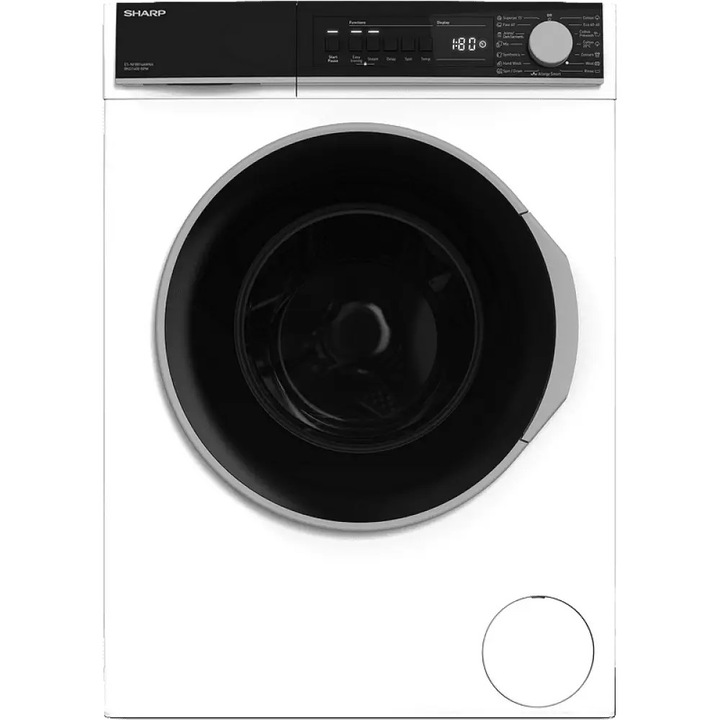 Masina de spalat rufe Sharp ES-NFB814AWNA, 1400 ob./min., 8.00 kg, A, alb