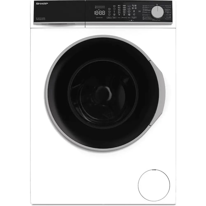 Masina de spalat rufe Sharp ES-NFL914AWNA, 1400 ob./min., 9.00 kg, A, Alb