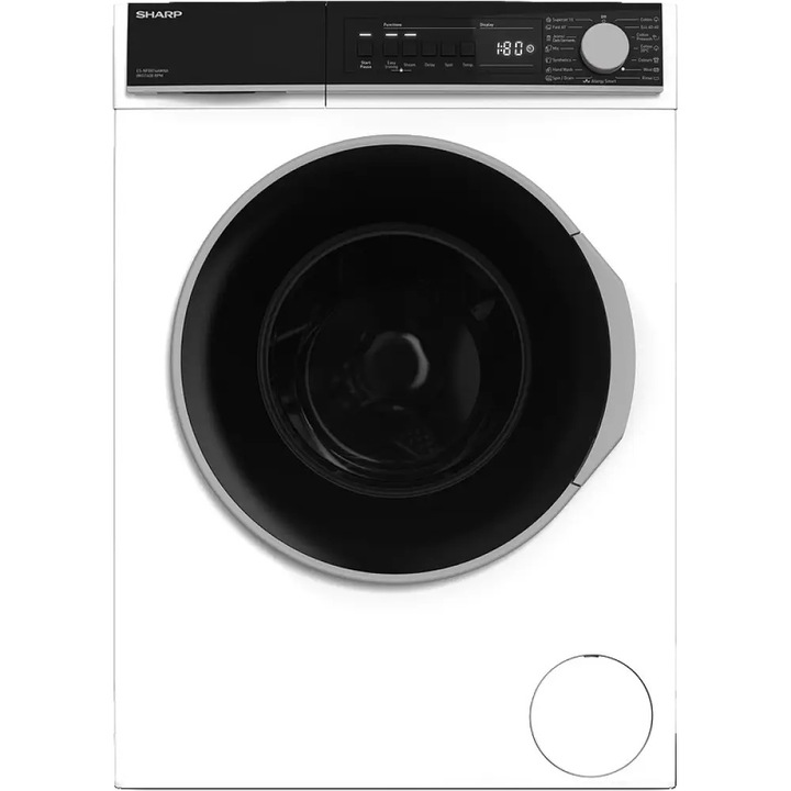 Masina de spalat rufe Sharp ES-NFB914AWNA, 1400 ob./min., 9.00 kg, A, alb
