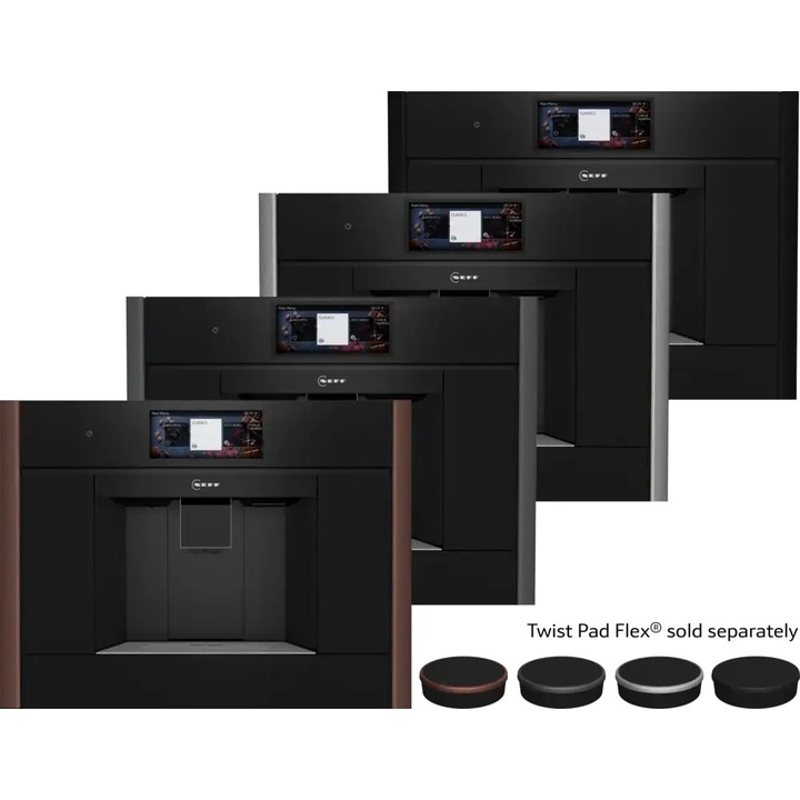 Espressor incorporabil NEFF CL9TX11X0 Flex design, tactil, 2.4