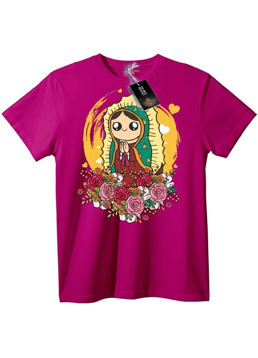 Guadalupei Szűzanya póló, orgona, 3XL