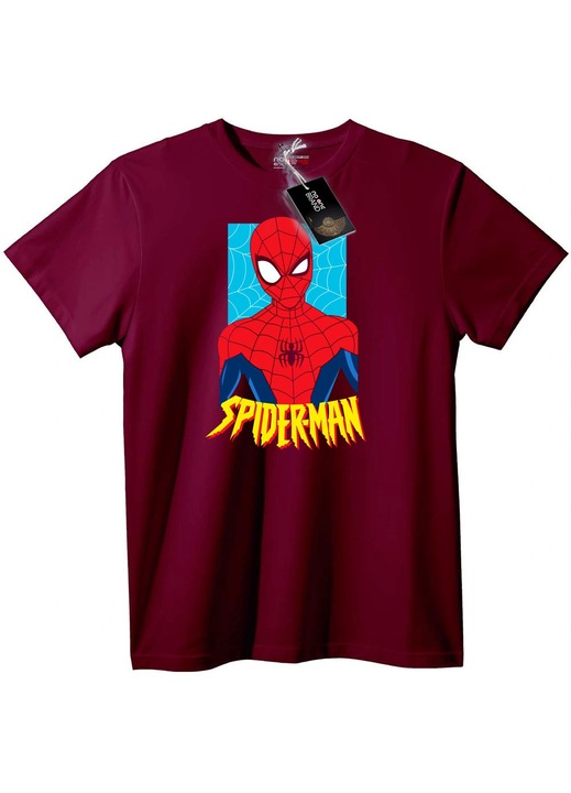 Pókember Klasszikus Póló, Bordó