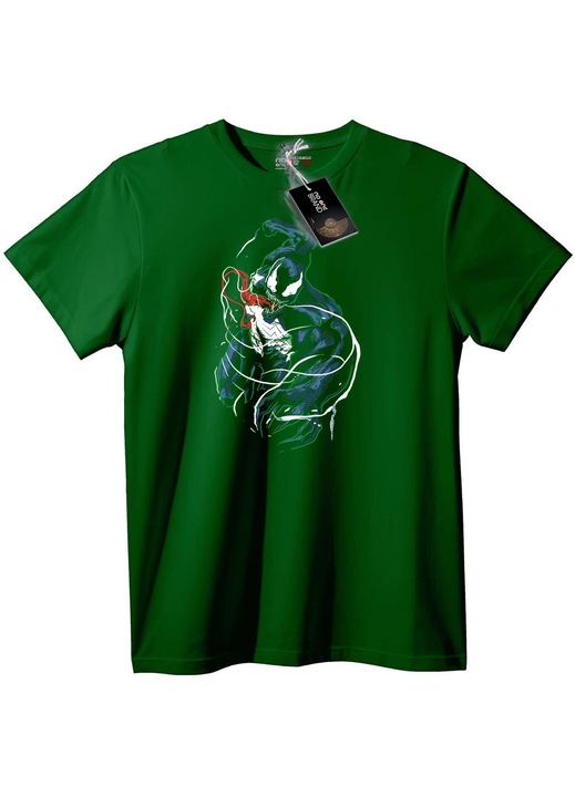 Tricou Venom, Verde închis, 2XL