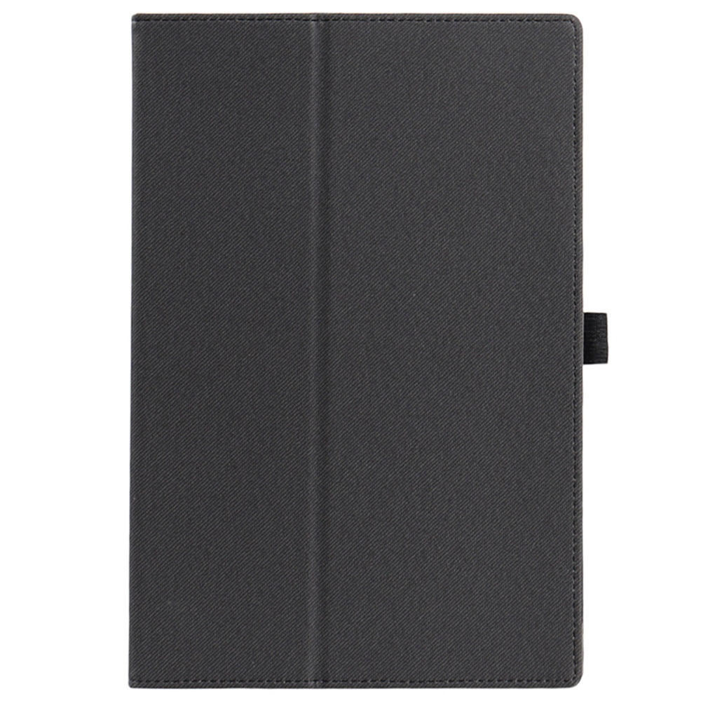 Husa tableta, TCL Tab 10 Gen 2, din piele ecologica, cu suport, neagra, 10.36"