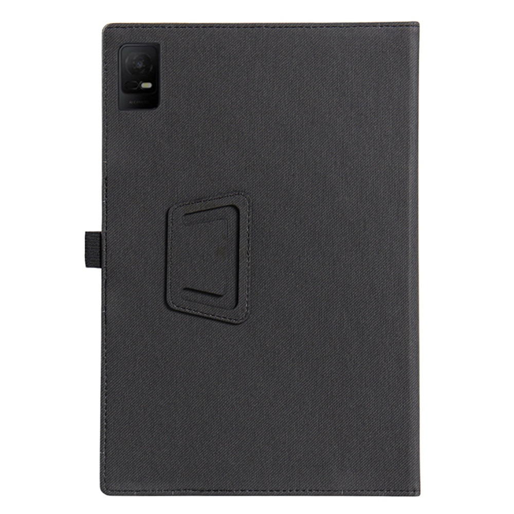 Husa tableta, TCL Tab 10 Gen 2, din piele ecologica, cu suport, neagra, 10.36"