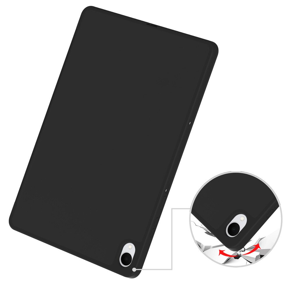 Etui pentru tableta cu clapeta, 11", functie Smart Cover, negru, set pentru Samsung Galaxy Tab S11