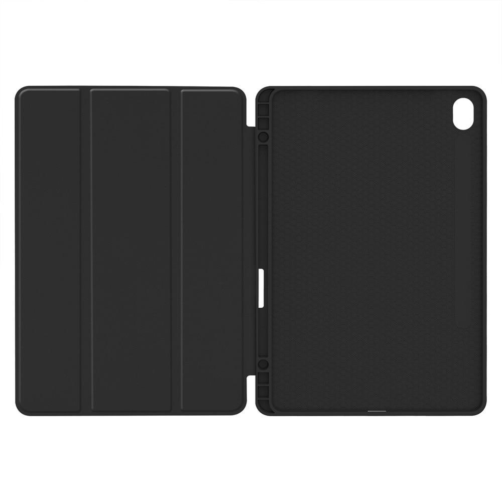 Etui pentru tableta cu clapeta, 11", functie Smart Cover, negru, set pentru Samsung Galaxy Tab S11