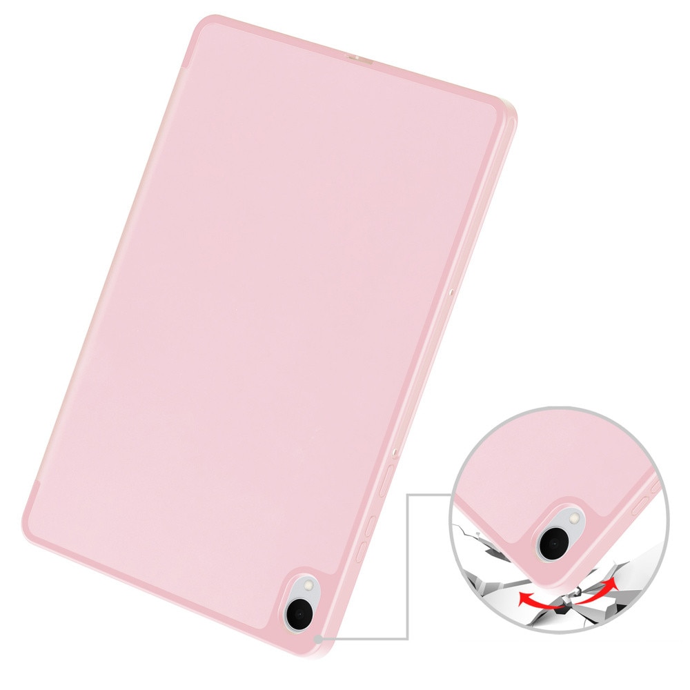 Etui pentru tableta cu clapeta, 11", roz, functie Smart Cover, suport, set