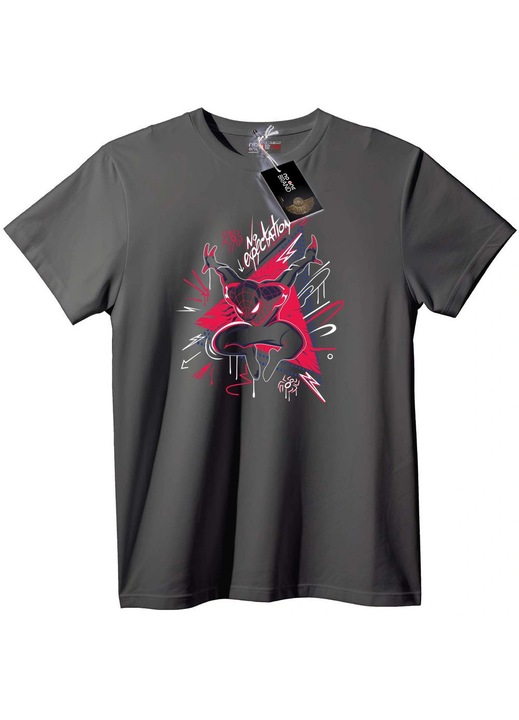 Póló Spider-Man Nincs Várakozás, Szürke