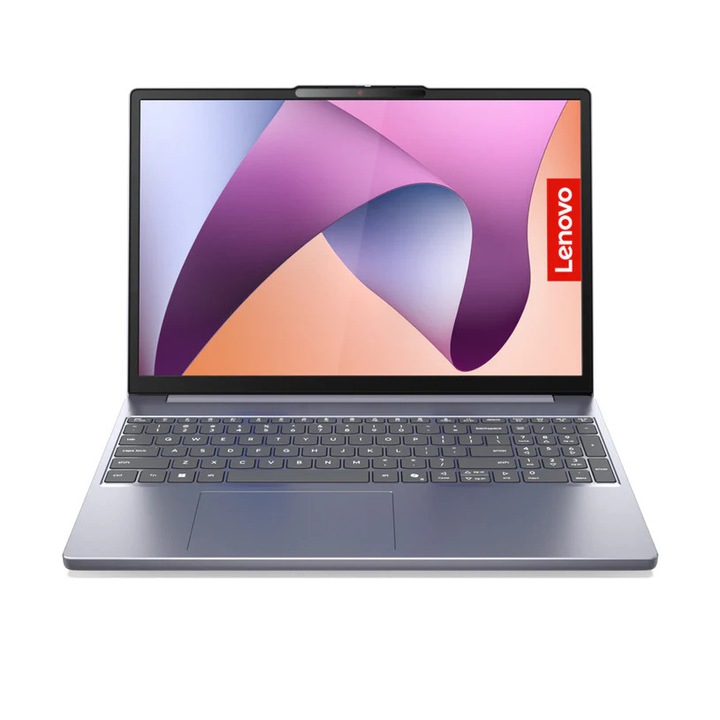 Laptop Lenovo IdeaPad Slim 3, 15.3", Intel Core i7, 16GB RAM, 512GB SSD, Luna Grey