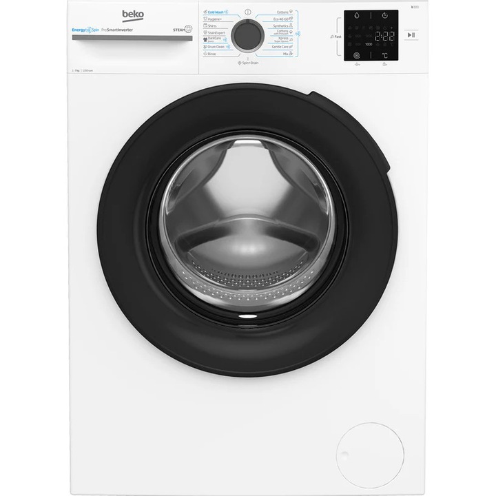 Masina de spalat rufe Beko BM3WFSU 37213 WA 7.0 kg, 1200 ob/min, motor inverter