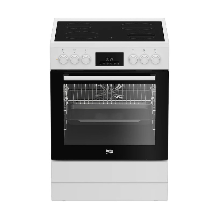 Aragaz Beko FBE 67300 WCS A, panouri catalitice, alb
