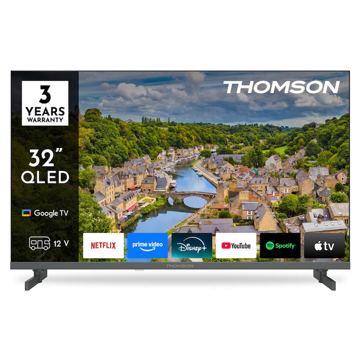 Televizor THOMSON 32FQG3S15C QLED SMART TV, GOOGLE TV, 32.0 ", 80.0 cm