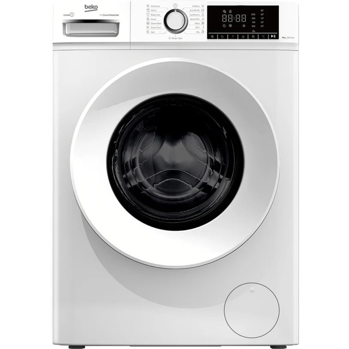 Masina de spalat rufe Beko B1WFM 2821 WEE 8.0 kg, 1200 ob/min, motor inverter