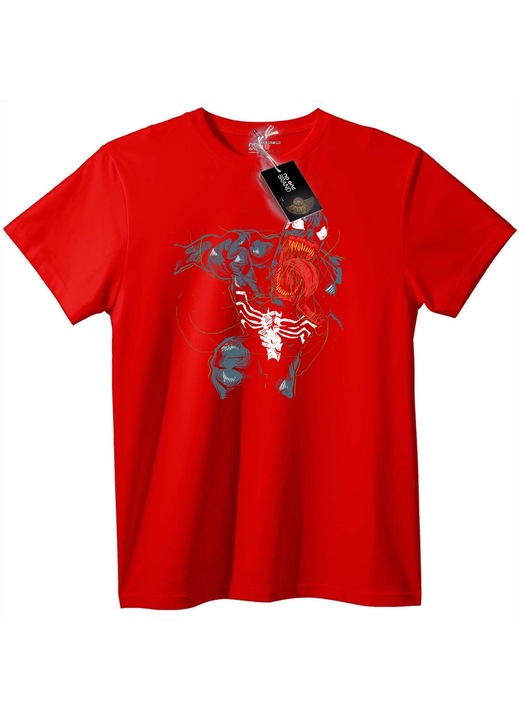 Szimbióta Pókember póló, Piros