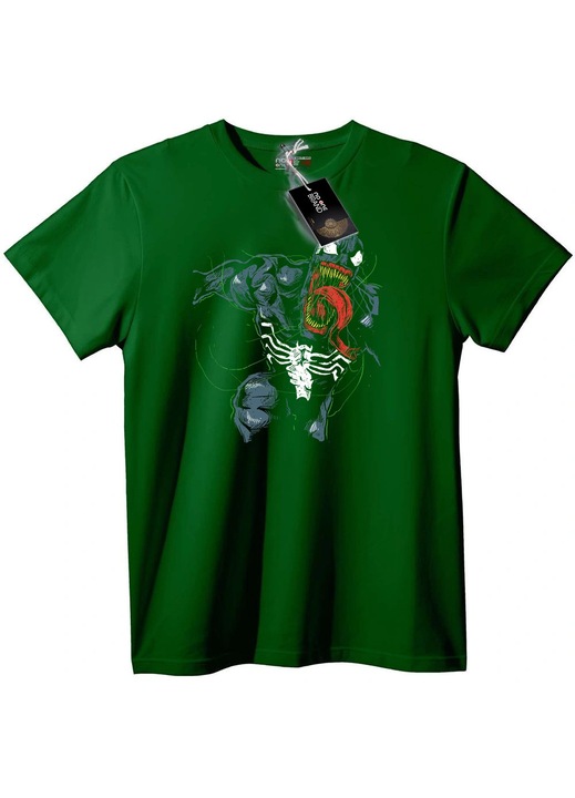 Szimbióta Pókember póló, Angolzöld