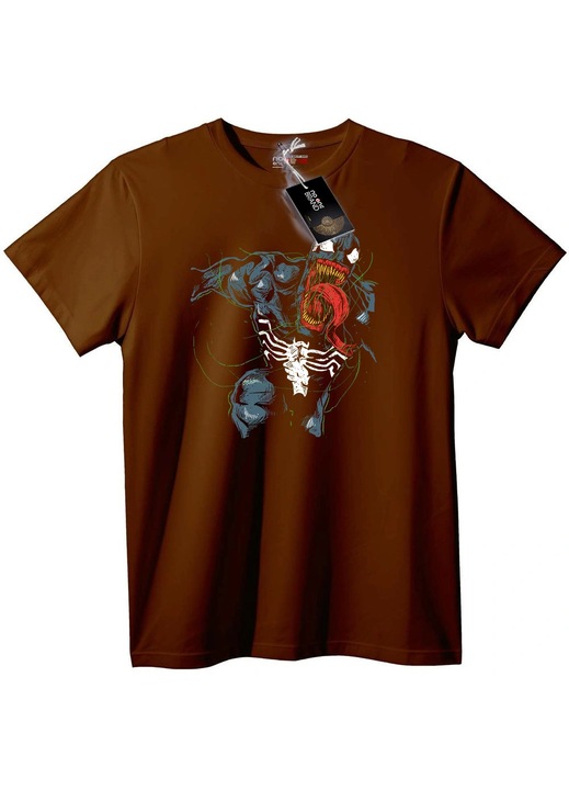 Szimbióta Pókember póló, Barna