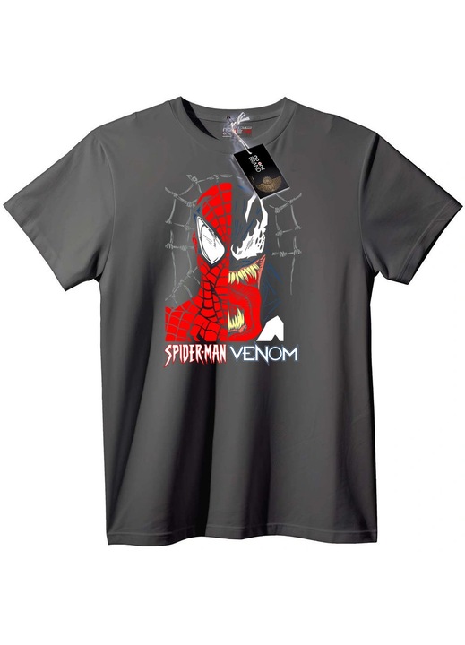 Póló Spider-Man & Venom, Szürke