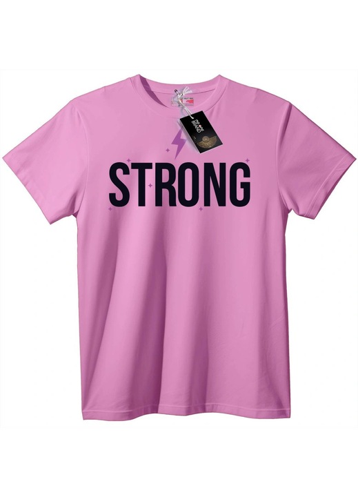 Erős Teljesítmény Póló, Candy Pink