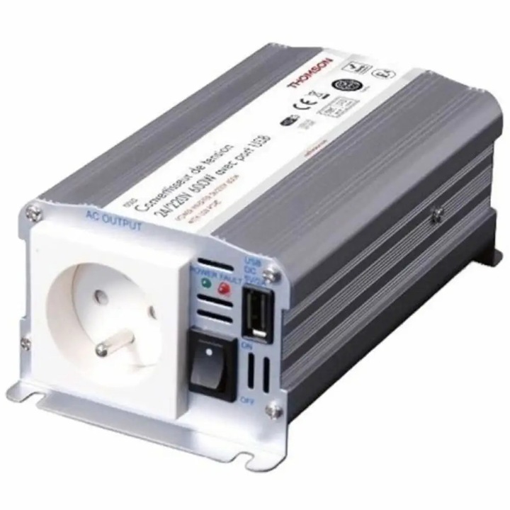 Inverter auto Thomson 600-1200 W, 24 V, 220-240 V