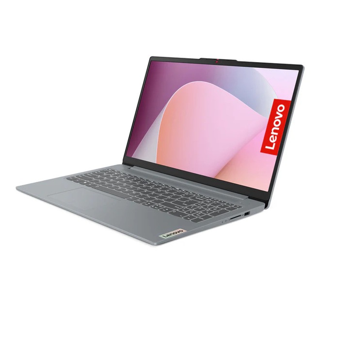 Laptop LENOVO IdeaPad Slim 3 15AMN8 82XQ00TWBM 15.6 ", AMD RYZEN 5 7520U, RAM 16 GB, SSD 512 GB, AMD RADEON 610M GRAPHICS, ARCTIC GREY