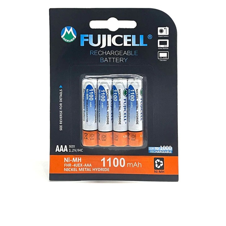 Baterii acumulatori Fujicell AAA 1100mAh