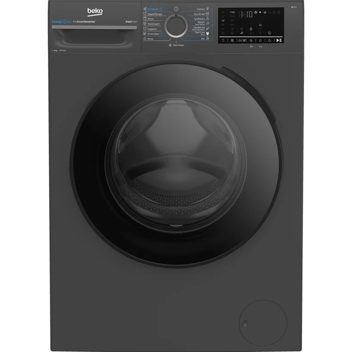 Masina de spalat rufe Beko BM3WFSU 48415 ADC 8.0 kg, 1400 ob/min, motor inverter