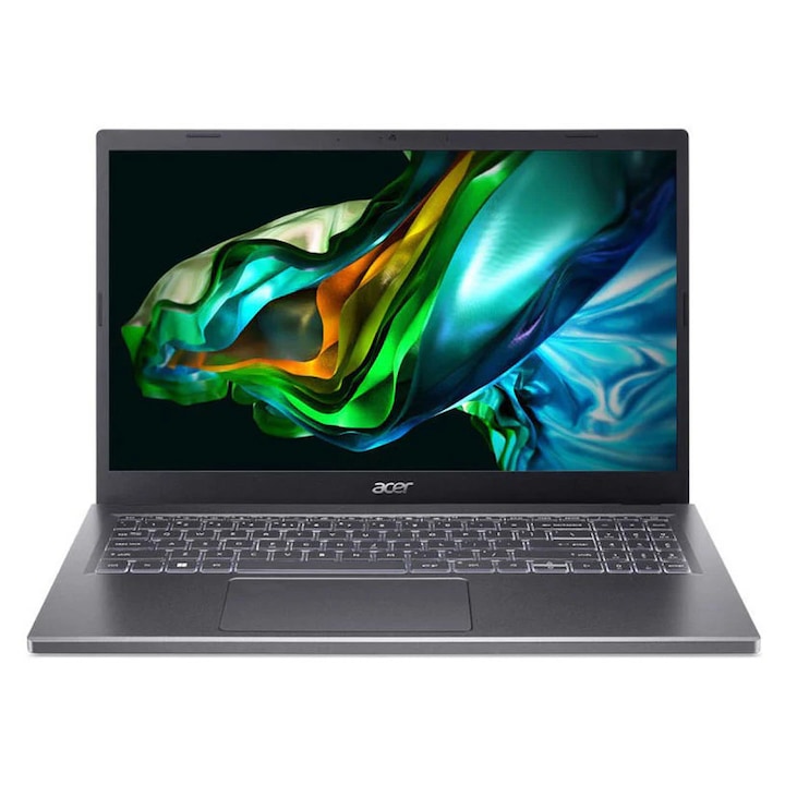 Laptop ACER Aspire 5 15 A515-58M-57Q1 NX.KHFEX.00C 15.6 ", INTEL CORE I5-1335U, RAM 16 GB, SSD 512 GB, INTEL IRIS XE GRAPHICS, GRI