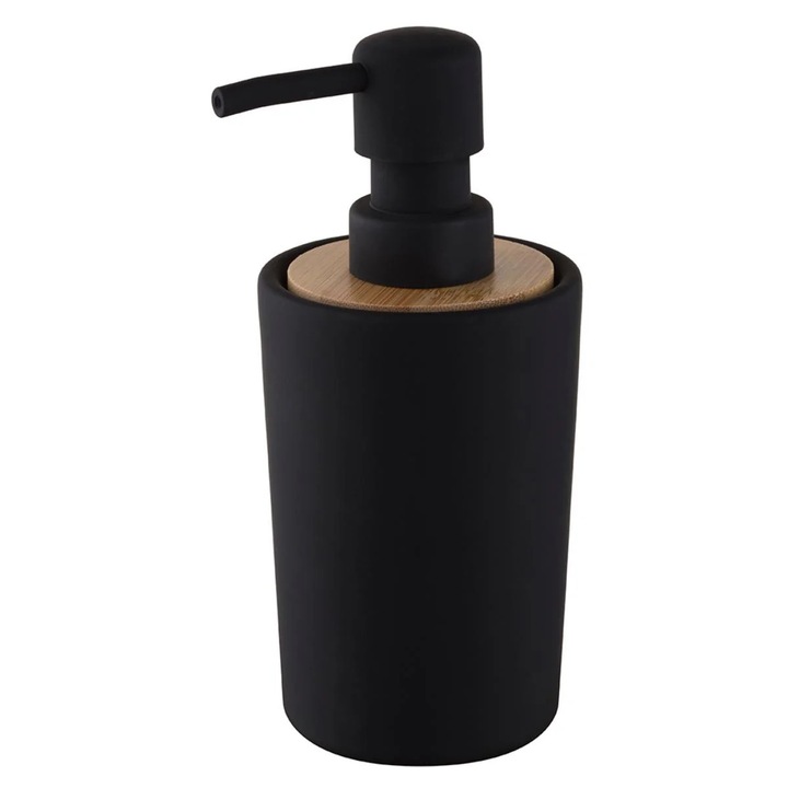 Dispenser sapun Bisk, model simplu, negru