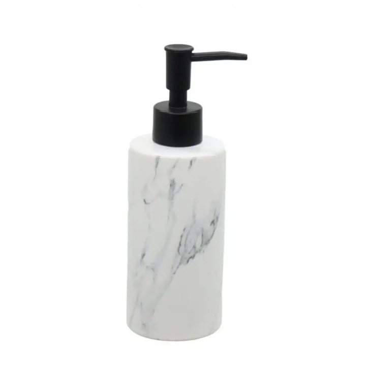 Dispenser sapun Bisk Villa, alb marmura