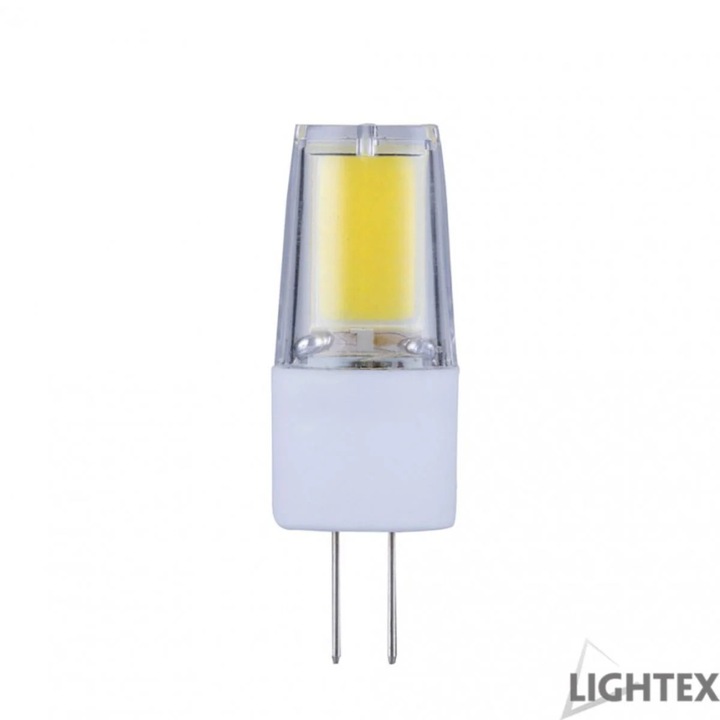 Bec LED Lightex COB 2.5W 12V G4 4000K
