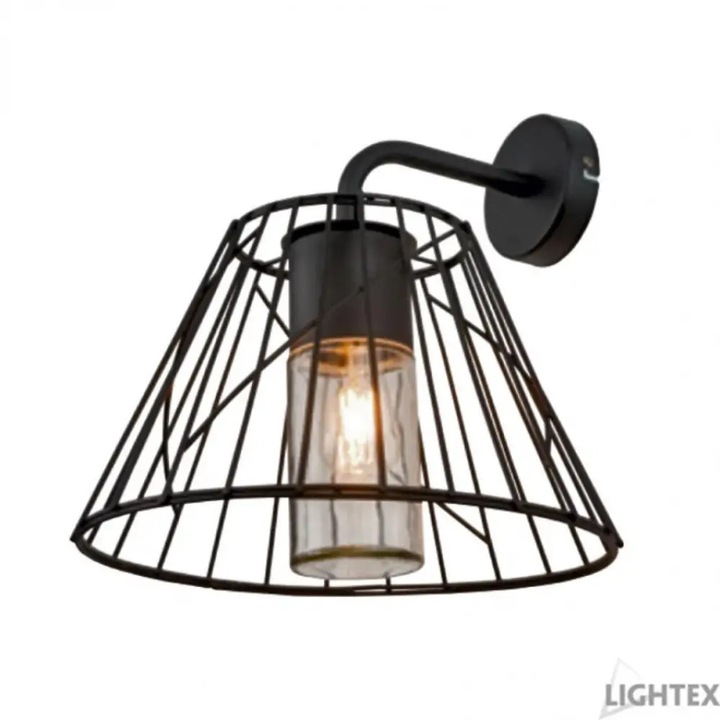 Lampa de gradina Lightex Malaga 1XE27 IP44, exterior, 1 sursa de lumina