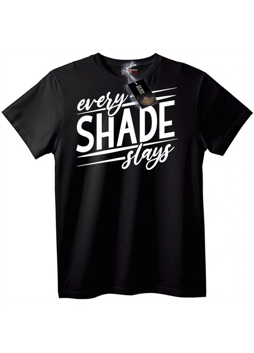 Minden árnyalatú póló, Fekete