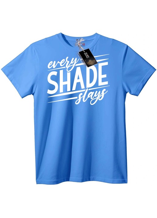 Minden árnyalatú póló, Világoskék