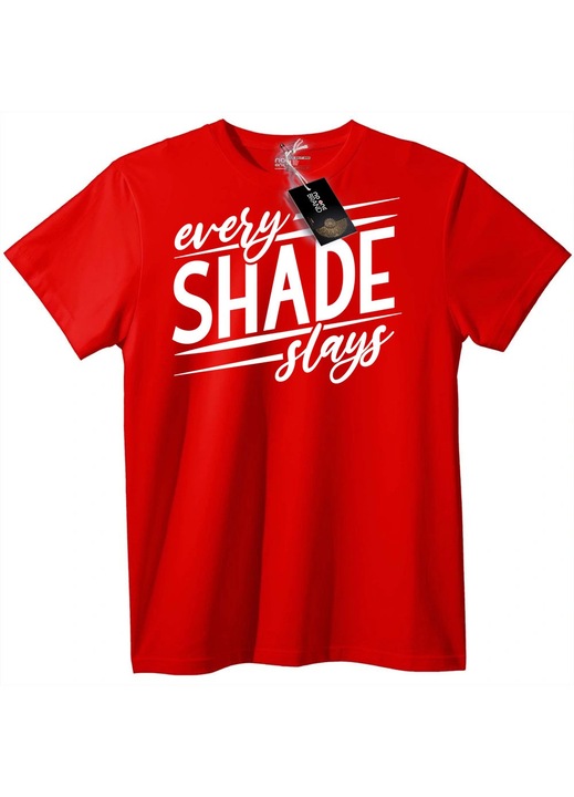 Minden árnyalatú póló, Piros